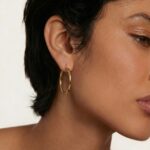 Ohrringe Creolen 40 mm