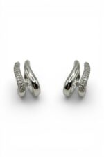 Ohrring CURVE Silber