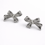 Ohrringe Bow I Silber
