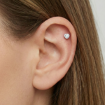 HEART Helix Piercing I Silber