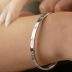 Armreif Daisy Silber