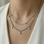 Halskette Nacht Silber