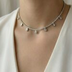 Halskette Drops Silber