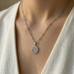 Halskette Flower of Life Silber