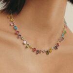 Halskette Glanz Silber