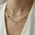 Halskette Libelle Gold