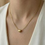 Halskette Mini Herz Gold