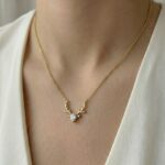 Halskette Renhirsch Gold