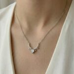 Halskette Renhirsch Silber