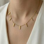 Halskette Sonne Gold