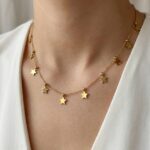 Halskette Stern Gold
