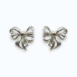 Ohrring METALLSCHLEIFE Silber