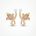 Ohrring BLOOM Pink Rosegold