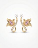 Ohrring BLOOM Pink Rosegold