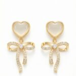 Ohrring HERZSCHLEIFE Gold