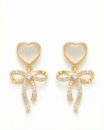 Ohrring HERZSCHLEIFE Gold