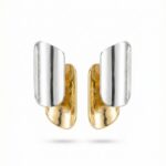 Ohrring METALIC Gold/Silber