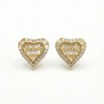 Ohrring MINI GLAM HERZ Gold