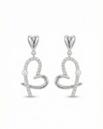 Ohrring PERLENHERZ Silber