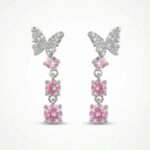 Ohrring PINKY Schmetterling Hängend