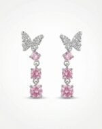 Ohrring PINKY Schmetterling Hängend