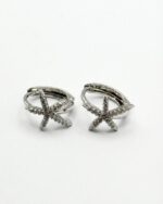 Ohrring SEESTERN Mini Creolen Silber