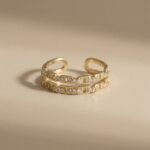 Ring Double Chain Gold