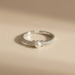 Ring Pearl Silber