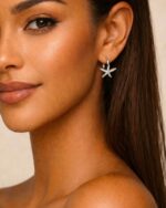 Ohrring SEESTERN Mini Creolen Silber – Bild 2