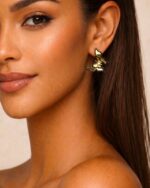 Ohrringe BUTTERFLY Gold – Bild 2