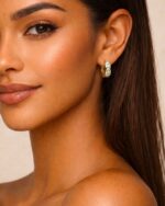 Ohrring MINIGLAM Creolen Gold – Bild 2