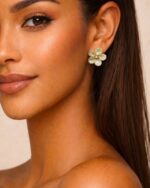 Ohrringe WELLE Gold – Bild 2