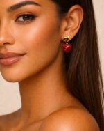 Ohrringe LIEBE Gold – Bild 2