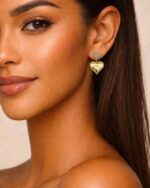 Ohrring FUNKELLIEBE Gold – Bild 2