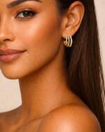 Ohrringe TRAUM Gold – Bild 2