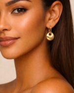 Ohrringe SPHERE Gold – Bild 2