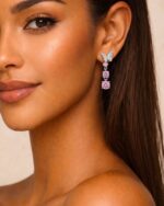 Ohrring PINKY Schmetterling Hängend – Bild 2