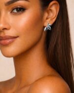 Ohrring BLOOM Silber – Bild 2