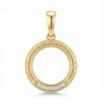 Anhänger CIRCLE ELEGANZ Gold