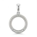 Anhänger CIRCLE ELEGANZ Silber