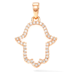 Anhänger FATIMA HAND Roségold