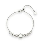 Armbänder PEARL STERN Schiebeverschluß Silber