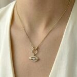 Halskette AUGE CHARM Gold