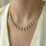 Halskette HERZ CHOKER Gold