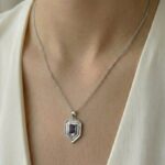 Halskette SAPHIR Silber