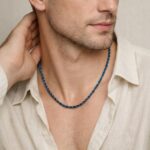 Halskette MIDNIGHT ROPE Dunkelblau