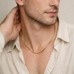 Halskette Slim SNAKE CHAIN Gold