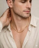 Halskette Slim SNAKE CHAIN Gold