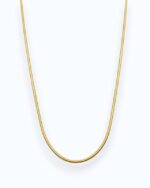 Halskette Slim SNAKE CHAIN Gold – Bild 2