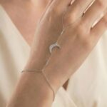 Handkette MOON GLOW Silber